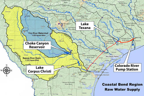 Nueces River Map
